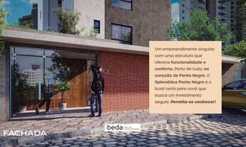 Imagem 6: Ibeda - Flat a venda em Ponta Negra. Localização central. Sala, suíte, cozinha