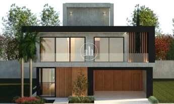 Imagem 2: Casa Alto Padrão com 4 suítes e 411m² - Pedra Branca - PLC