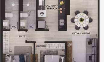 Imagem 7: Lançamento de 2 e 3 Quartos no Altiplano