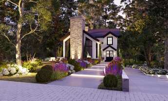 Imagem 2: Maravilhosa Casa Mobiliada e Decorada, 259,69 m², com 3 suítes, 2 vagas, O Bosque, Gramado