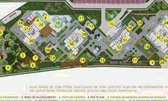 Imagem 5: Apartamento 4 Quartos a venda no Ecoville 166m2 privativos R$ 1.451.000 face oeste/norte