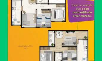 Imagem 7: Apartamento LANÇAMENTO, 2/4 com 1 vaga em PIRAJÁ