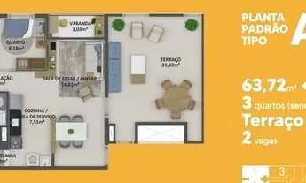 Imagem 4: DL Lago Jacarey 2 e 3 quartos, M. Lar Sul