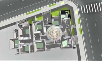 Imagem 4: Sobrado de esquina com 3 dormitórios sendo suíte e closet, 96M²