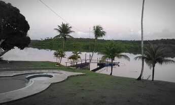 Imagem: Fazenda em Maragogipe com Píer