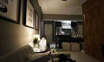 Imagem 7: Apartamento Cosmopolitan 1 quarto 50m² Alto Decorado Mobiliado Alphaville Paralela