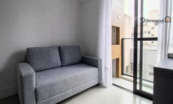 Imagem 3: Apartamento com 1 dormitório para alugar, 24 m² por R$ 2.720,00/mês - Água Verde - Curitib