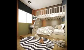 Imagem 3: Apartamento para venda possui 46 metros quadrados com 2 quartos