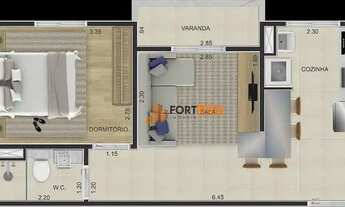 Imagem 3: Apartamento com 1 dormitório à venda, 55 m² por R$ 430.000,00 - Vila Formosa - São Paulo/S