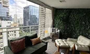 Imagem 4: Apartamento com 2 dormitórios para alugar, 130 m² por R$ 24.580/mês - Itaim Bibi - São Pau