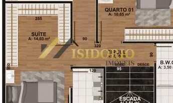 Imagem 5: BELO SOBRADO NOVO!!! 03 QTOS., SUÍTE, PRÓX. SHOPPING BOULEVARD