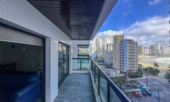 Imagem: Apartamento com varanda vista mar na beira