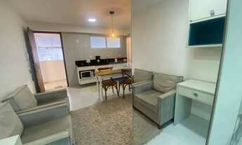 Imagem 4: Férias em Ponta Negra da melhor forma! Flat com sala, cozinha e 1 suíte com vista para pra