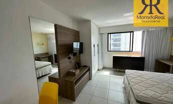 Imagem 3: Apartamento com 1 dormitório para alugar, 25 m² por R$ 2.300,00/mês - Boa Viagem - Recife
