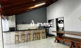 Imagem 3: Casa à venda no Jardim Espanha com 2 quartos, área gourmet com churrasqueira e piscina aqu