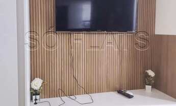 Imagem 4: Studio mobiliado na Bela Vista com varanda, lazer completo e alto potencial de investiment