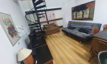 Imagem: Flat com 1x dormitório 56m² ao lado da