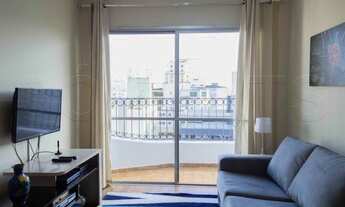 Imagem 3: Flat Saint Thomas, icônico no bairro do Jardim Paulista estilo clássico cozinha completa