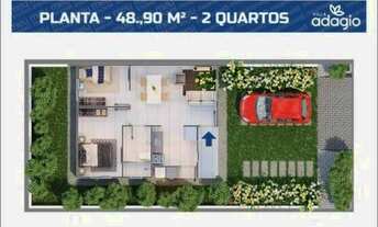 Imagem 3: Casa para venda com 55 metros quadrados com 2 quartos em paço do Lumiar - Paço do Lumiar