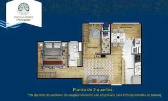 Imagem 7: DL Parangaba vista para lagoa Condomínio Paço das Aguas