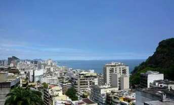 Imagem 3: Excelente cobertura no Alto Leblon com vista para o mar e verde