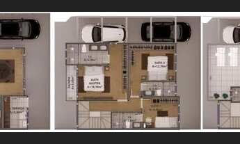 Imagem 3: CASA com 3 dormitórios à venda por R$ 1.257.186,00 no bairro Água Verde - CURITIBA / PR