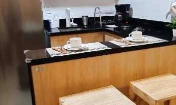 Imagem 4: Sol da manhã com mar azul de Ponta Negra