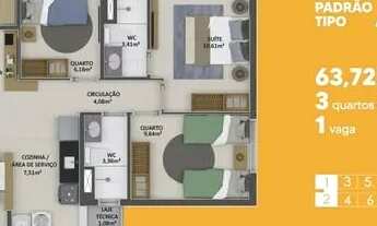 Imagem 6: DL Lago Jacarey 2 e 3 quartos, M. Lar Sul