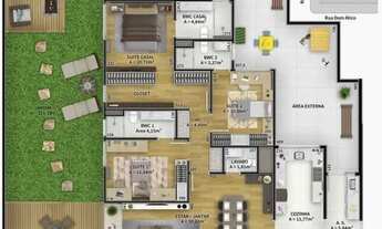 Imagem 7: APARTAMENTO com 3 dormitórios à venda por R$ 1.465.731,85 no bairro Batel - CURITIBA / PR