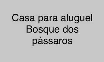 Imagem: Casa duplex condomínio Bosque dos pássaros
