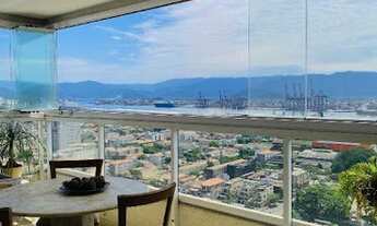 Imagem 2: Apartamento com 3 dormitórios para alugar, 92 m² - Ponta da Praia - Santos/SP