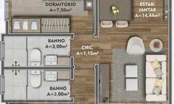 Imagem 4: Caxias Do Sul - Apartamento Padrão - Sanvitto