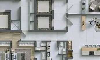 Imagem 4: Duplex com 4 dormitórios à venda sendo 4 suítes, 320.15 m² por - R$ 17.636.000,00 - Centro