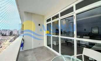 Imagem 7: Apartamento frente mar com sacada Pitangueiras Guarujá