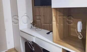 Imagem 3: Studio mobiliado na Bela Vista com varanda, lazer completo e alto potencial de investiment