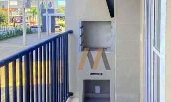 Imagem 6: Apartamento com 2 dormitórios para alugar, 56 m² por R$ 1.730,01/mês - Reserva do Arvoredo