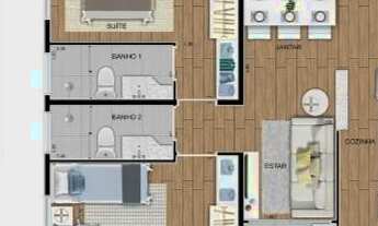 Imagem 4: Apartamento para Venda em São Caetano do Sul, Boa Vista, 2 dormitórios, 1 suíte, 2 banheir