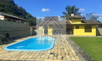 Imagem 2: Casa linear - 4 quartos sendo suítes em condomínio na Cotia - Guapimirim- RJ