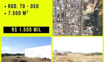 Imagem: Lote Comercial possui 7.500m², Rod. T0-050