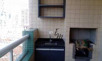 Imagem 6: Apartamento com 2 dormitórios à venda, 74 m² por R$ 420.000 - Guilhermina - Praia Grande/S