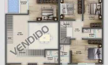 Imagem 4: Excelente sobrado Praia Quilombo apenas 270 metros do mar