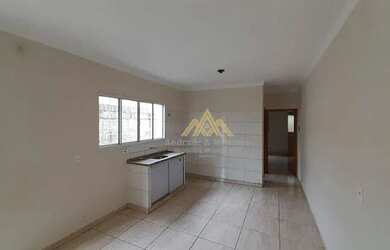 Imagem 2: Casa com 1 dormitório para alugar, 30 m² por R$ 600/mês - Parque Ribeirão Preto - Ribeirão