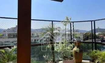 Imagem 6: Cobertura com 4 dormitórios para alugar, 286 m² por R$ 8.185,00/mês - Itacoatiara - Niteró