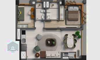 Imagem 4: Esquina Jardyn Apartamento com 2 dormitórios