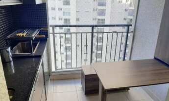 Imagem 2: Apartamento Mobiliado com churrasqueira na sacada