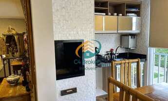 Imagem 6: Apartamento com 3 dormitórios para alugar, 86 m² por R$ 5.510,00/mês - Vila Leonor - Guaru