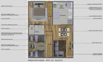 Imagem 7: Apartamento para venda tem 41 metros quadrados com 2 quartos em Alphaville II - Salvador