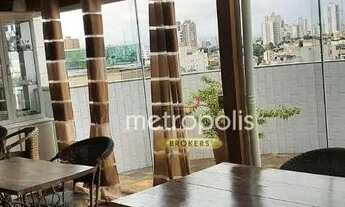 Imagem 2: Cobertura com 3 dormitórios para alugar, 206 m² por R$ 7.367,00/mês - Santa Maria - São Ca