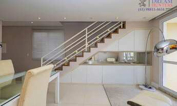 Imagem 3: Cobertura Duplex Semi-mobiliada, com 179m², 3 Quartos, 2 Vagas, no Bairro Bacacheri