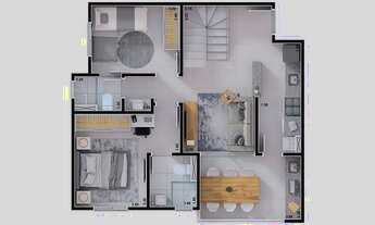 Imagem 2: Cobertura dúplex com 2 vagas de garagem coberta Cond. PARQUE DOS INGLESES em Sorocaba